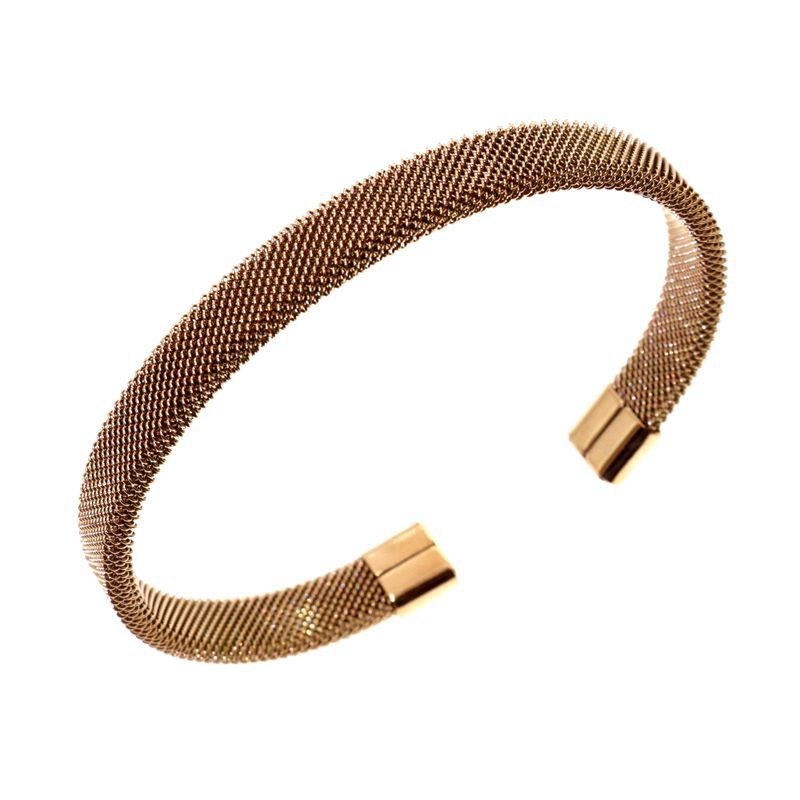 嘻哈流行时尚钛钢开口潮牌个性钢丝手镯