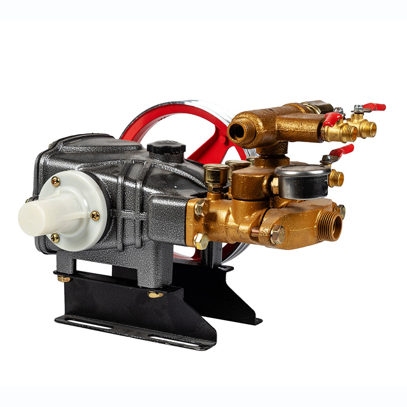 三缸柱塞泵26 30 80 120型陶瓷柱塞免黄油农用植保机械打药喷雾泵