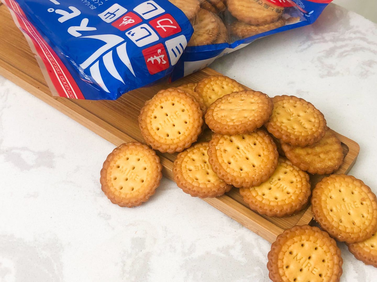 anemon3天日盐饼干网红北海道日式海盐小圆饼130g*20包