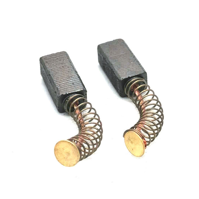 榨汁机搅拌机高铜弹簧碳刷 家用电器设备电刷配件 电器马达碳刷