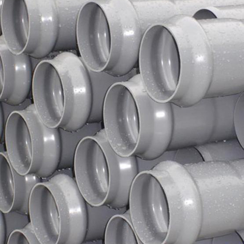 厂家定制upvc波纹管 塑料排污管波纹管 实壁排水管定制