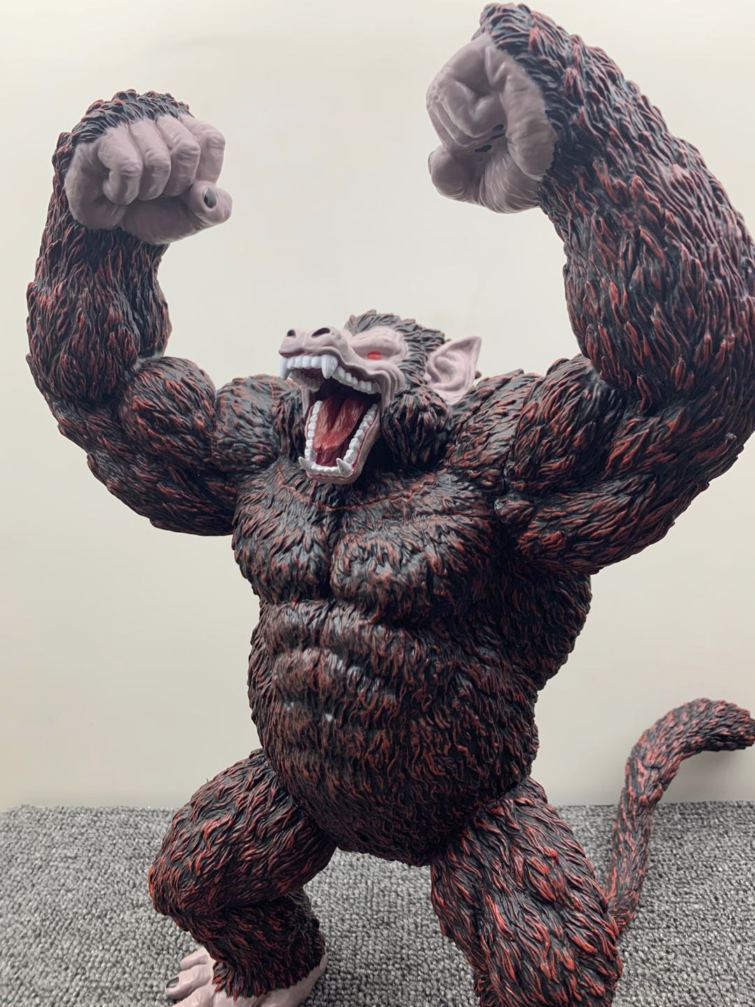 贼好 剧场版 黄金大猿 大猩猩 黄金电镀色 棕色白色 雕像手办模型