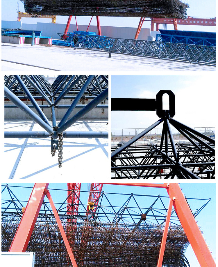 高铁梁场钢筋笼吊具吊装 强度高 刚度好 整体性能好 安全系数高