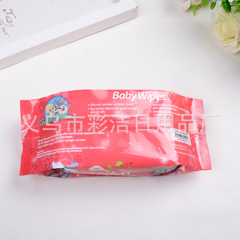 Wholesale Baby Wipes Disposable Baby Wipes Baby Hand and Mouth Wipes Baby Wet Wipes with Lid 100 Pieces