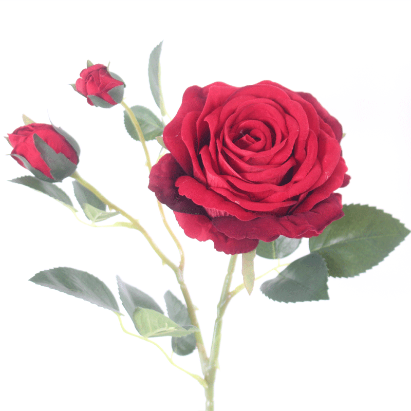 artificial plant人造花家居装饰婚庆安娜富贵玫瑰仿真植物假玫瑰