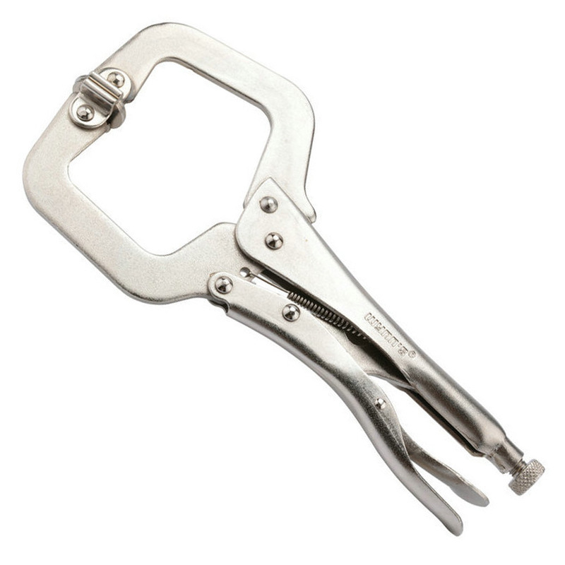 威力狮活动爪钳子c型大力钳木工夹板钳方口老虎钢丝钳