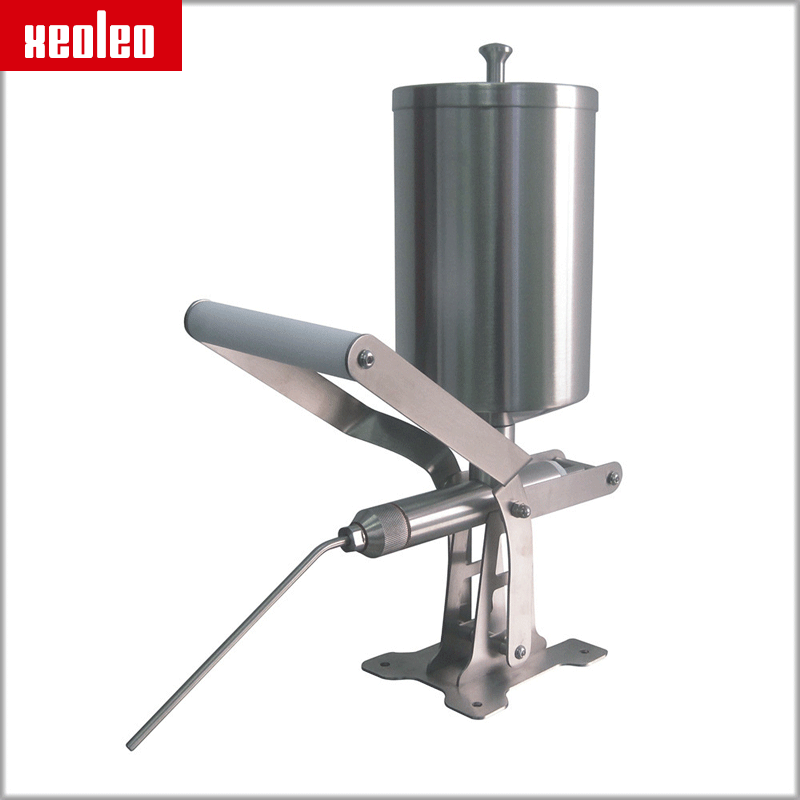 32l拉丁果机吉拿果机手动西班牙油条机不锈钢泡芙注心机压力款