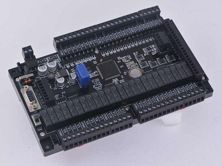 三年质保 领控fx3u工控板plc zk3u-48mr mt 8轴脉冲2路485控制板