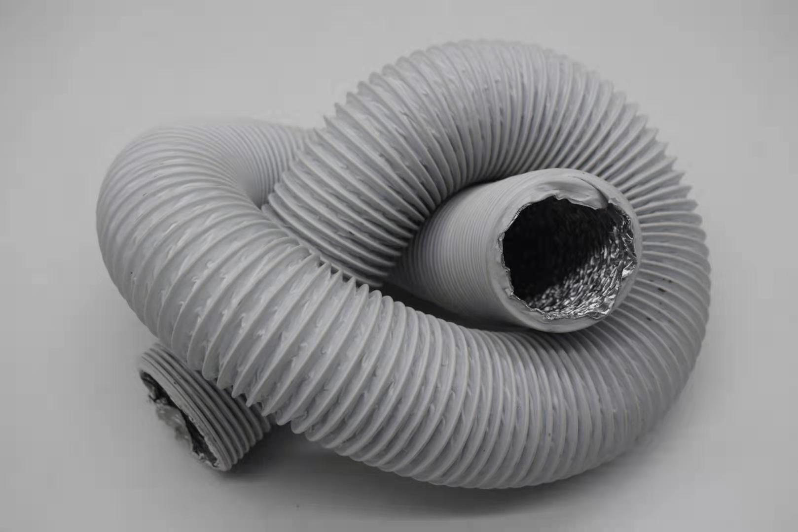 加厚pvc铝复合排风管新风系统空调通风出气风管 油烟机铝箔软管