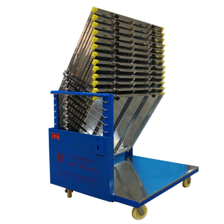 物料翻转千层车半成品储存架
