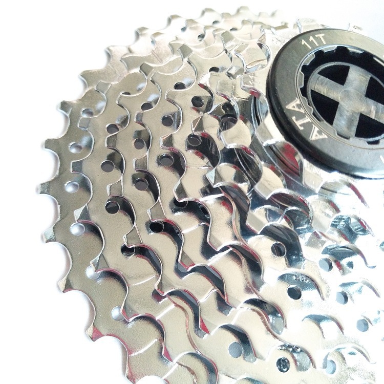 ata康迪8速旋式飞轮 山地车24速螺旋式飞轮 8层多片定位手拧飞轮