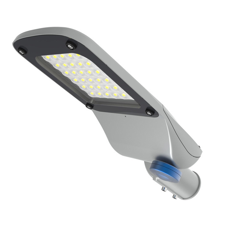 led感应路灯60w80w120w红外线人体微波感应路灯停车场路灯庭院灯