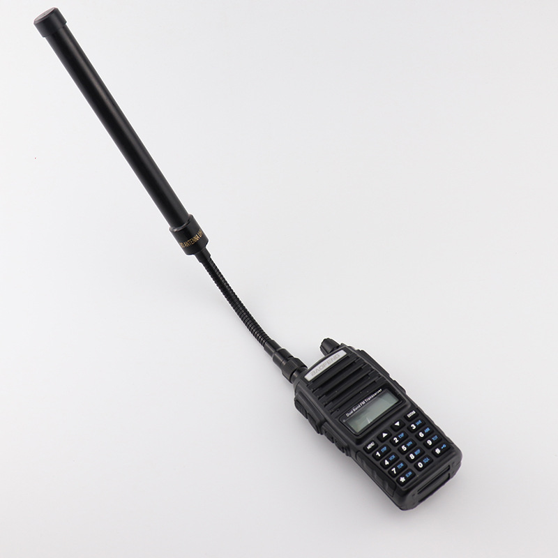 鹅管战术天线cs野战战队对讲机宝锋uv5r战术天线uv9r天线增益天线