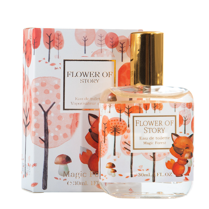 Internet Celebrity Live Broadcast Popular Flower Words Girl Student Perfume for Women Long-Lasting Light Perfume Fresh Osmanthus Light Fragrance 30ml