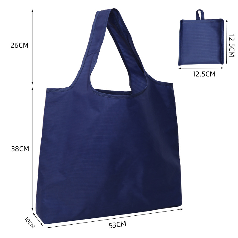 Spot Multi-Color Waterproof Shopping Bag Folding Shopping Bag Buggy Bag Shopping Bag Folding Folded Bag Wholesale