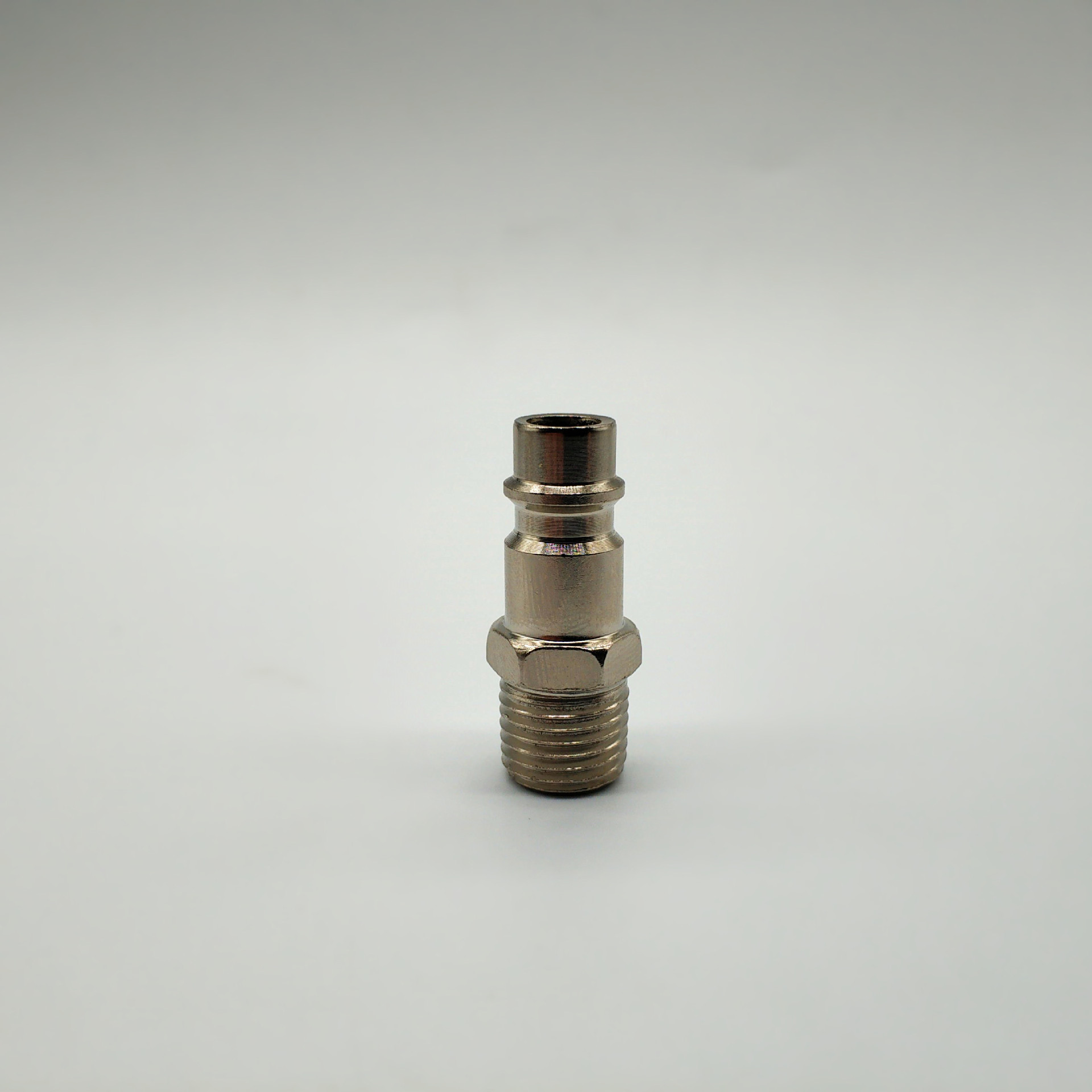 厂家直销德式欧式快速接头1/4外牙插芯外螺纹空压机气动接头