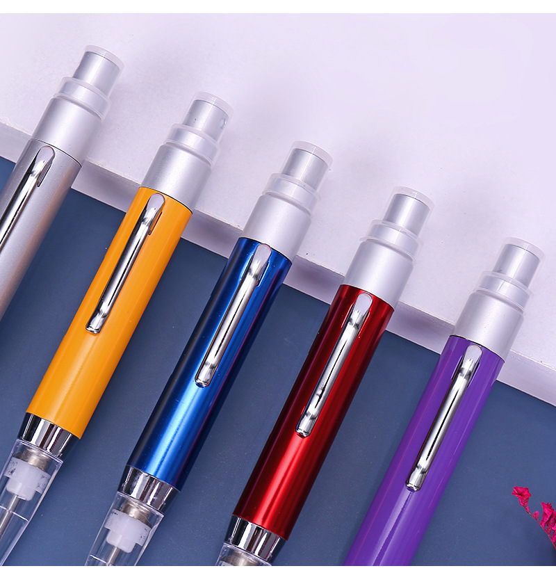 厂家直供喷雾笔创意针管笔液体4ml一笔多用消毒笔 香水笔 酒精笔