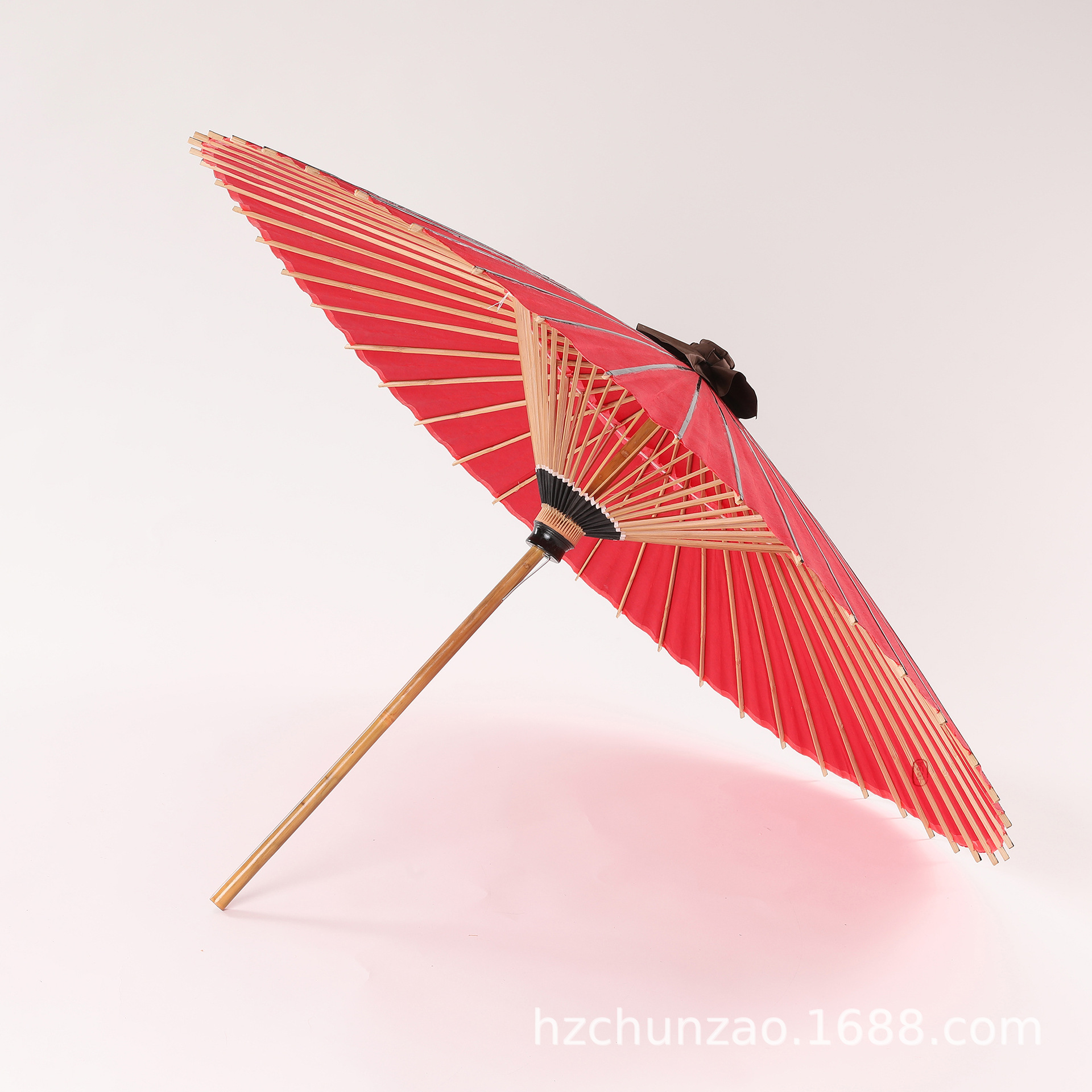杭州春早大红油纸伞汉服古风纸伞日式蕃伞工艺舞蹈婚庆摄影道具伞