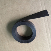 橡胶软磁铁对吸异性软磁贴软磁片教学磁条软磁板 宽10X1mm-1M裱胶