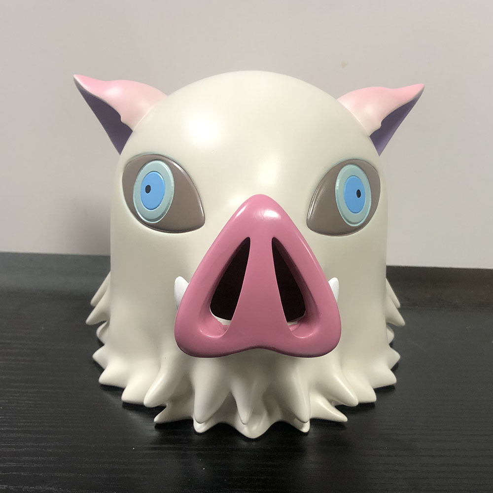 伊之助存钱罐鬼灭之刃猪头可存可取储蓄罐生日礼物摆件动漫公仔