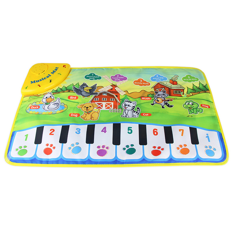 Cp2302 Creative Music Blanket Children's Multifunctional Animal Music Blanket Toy Blankets 60 * 37cm Animal Sound