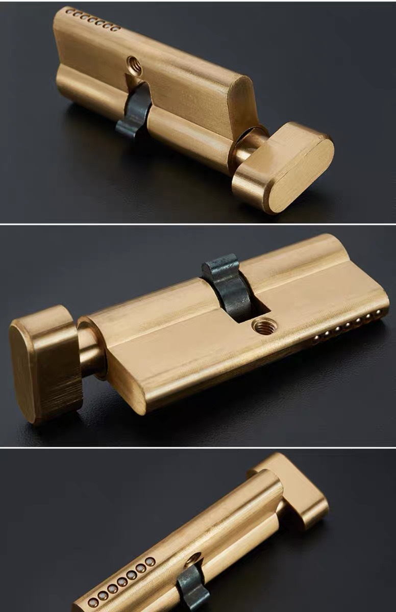 纯铜锁芯室内门锁芯房间门木门锁小70卧室房门锁执手锁芯头实木门