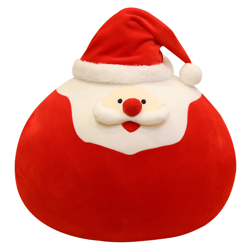 Santa Claus Plush Toy Doll Elk Hand-Tucking Pillow Hand Warmers Face Pillow Female Christmas Peripheral Gifts