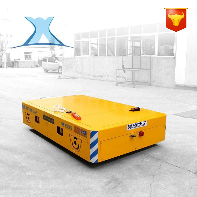 智能货物运输液压升降平板车定制 无人自走电动agv转运平台车5吨