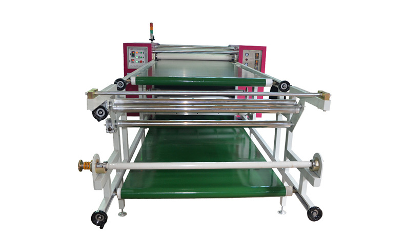 高尚油温滚筒热转印机 裁片热转印布匹鼠标垫窗帘烫画机厂家供应