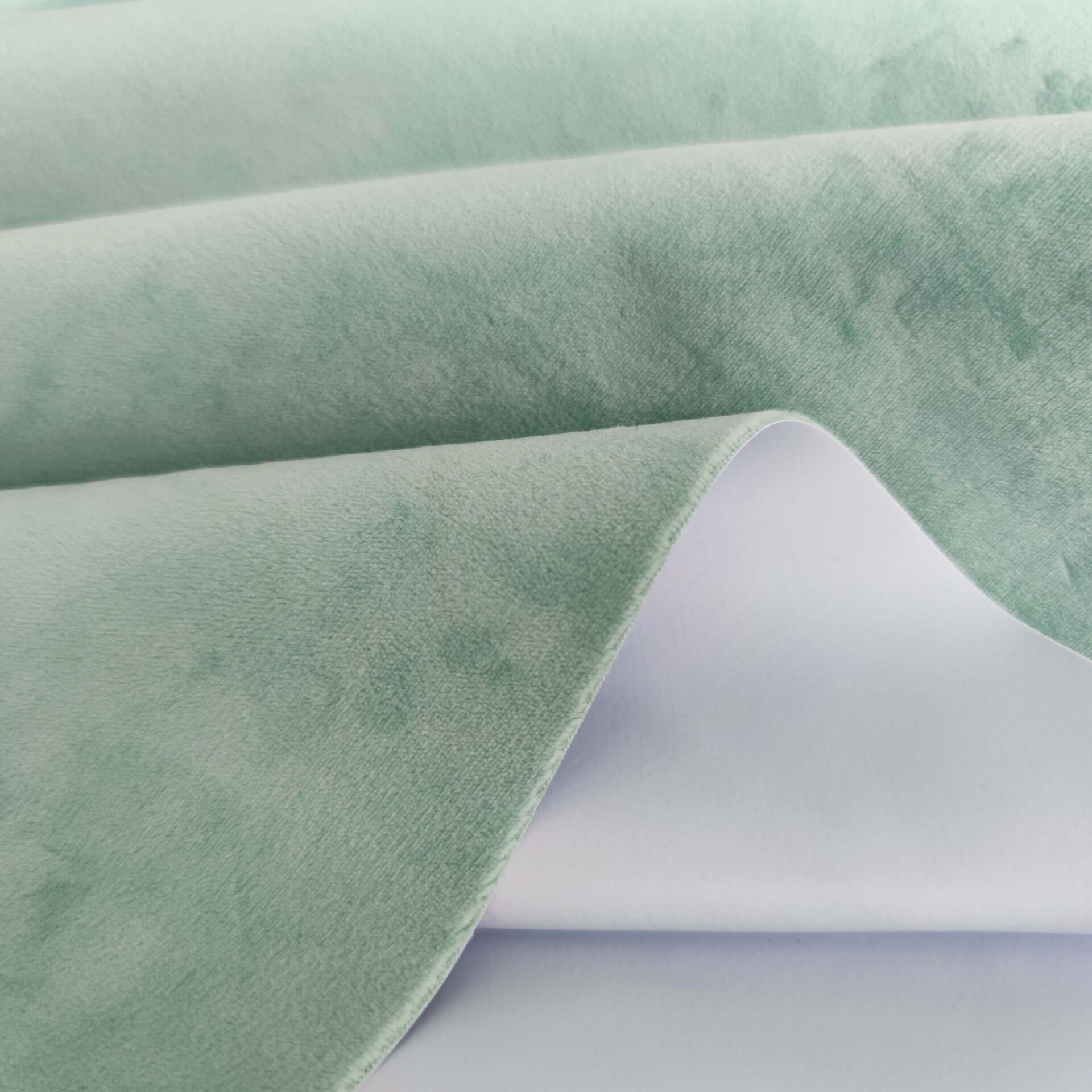 厂家直销超柔短毛绒热水袋暖手袋面料水晶绒短毛绒复合pvc可订做