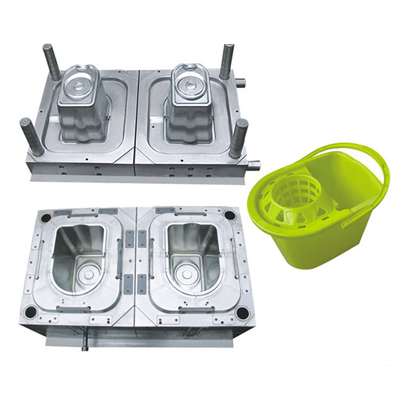 模具加工厂开模注塑拖把桶塑料模具黄岩制造厂家