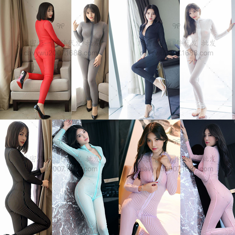 实拍 性感日式紧身连体衣死库水情趣内衣女学生海军水手制服诱惑