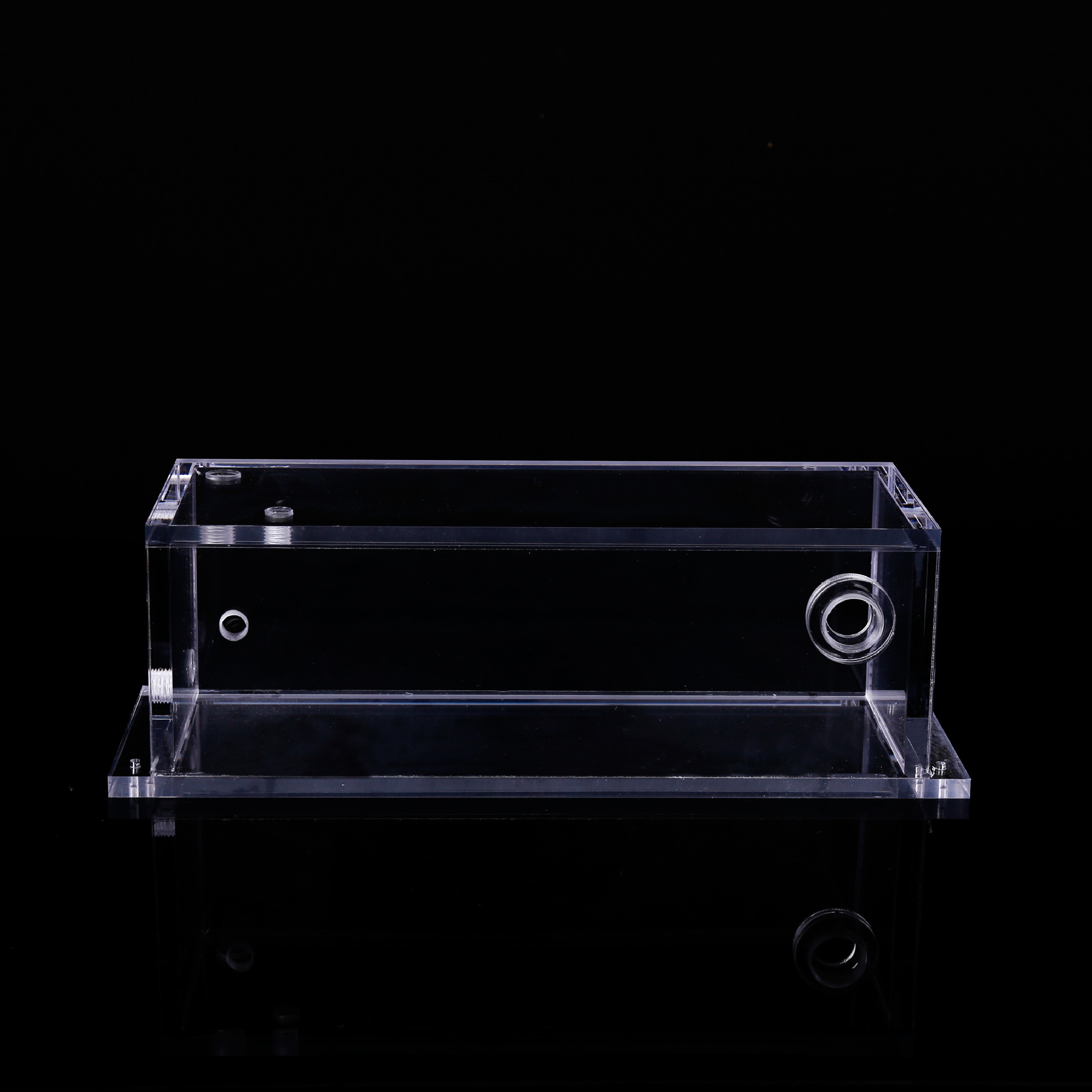 透明亚克力盒子加工手办模型收纳防尘盒有机玻璃长方形亚克力盒