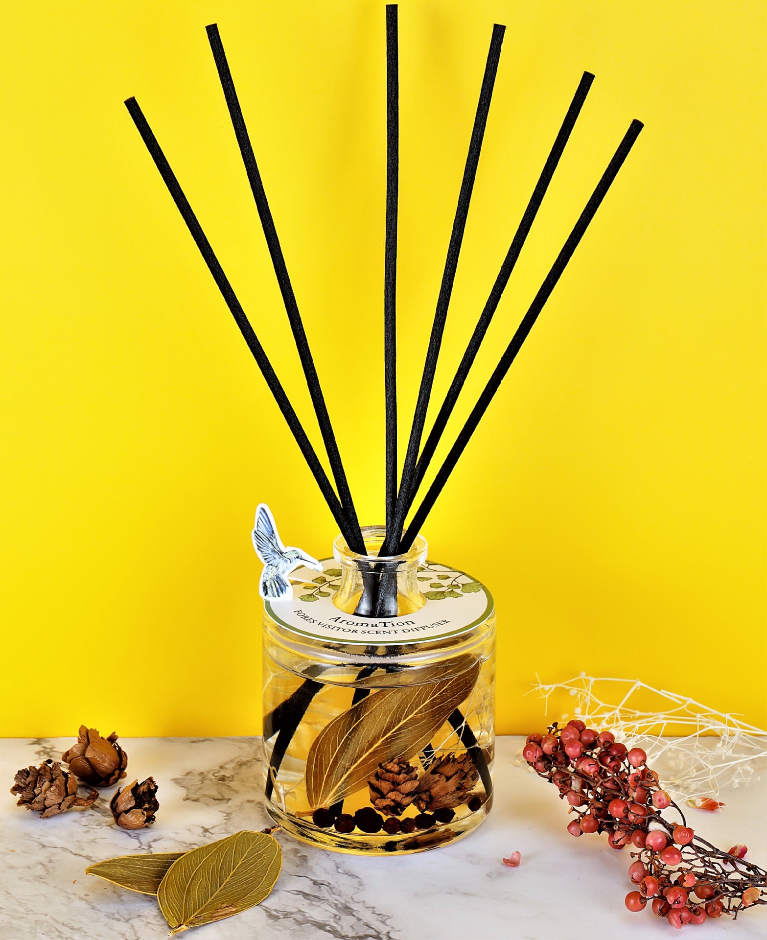 森林来客 浮游花无火香薰 家居精油香氛除臭净化 香薰礼品定制oem