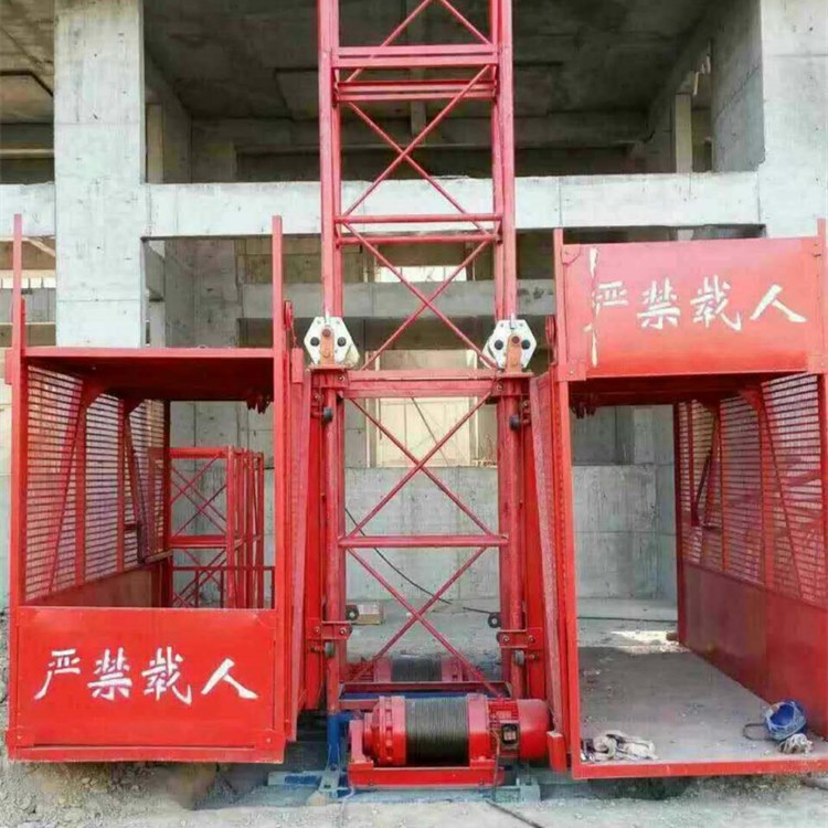 供建筑工地用龙门吊物料提升机,龙门架升降机,门式井字架