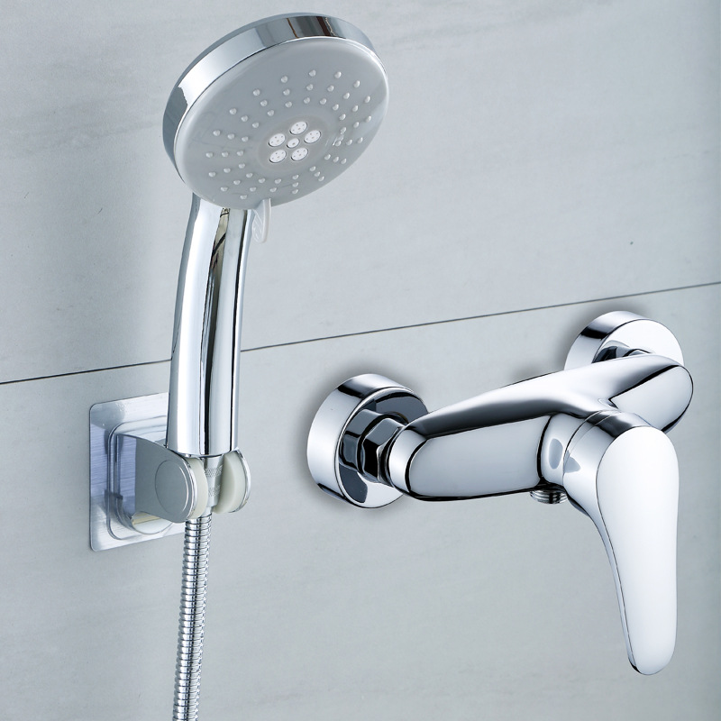 淋浴花洒龙头 淋浴龙头 冷热 全铜 花洒水龙头 混水阀 暗装 批发