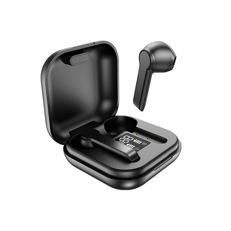 新款私模tws真无线蓝牙耳机跨境爆款半入耳数显电量跨境厂家直销