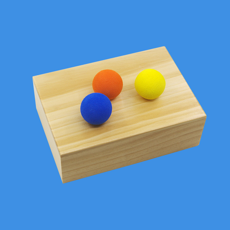 小球进木盒(盒中球)balls in box 四度空间 近景互动魔术道具