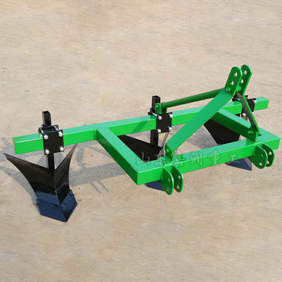 农用双行起垄犁 四轮带开沟机 蔬菜种植起垄犁