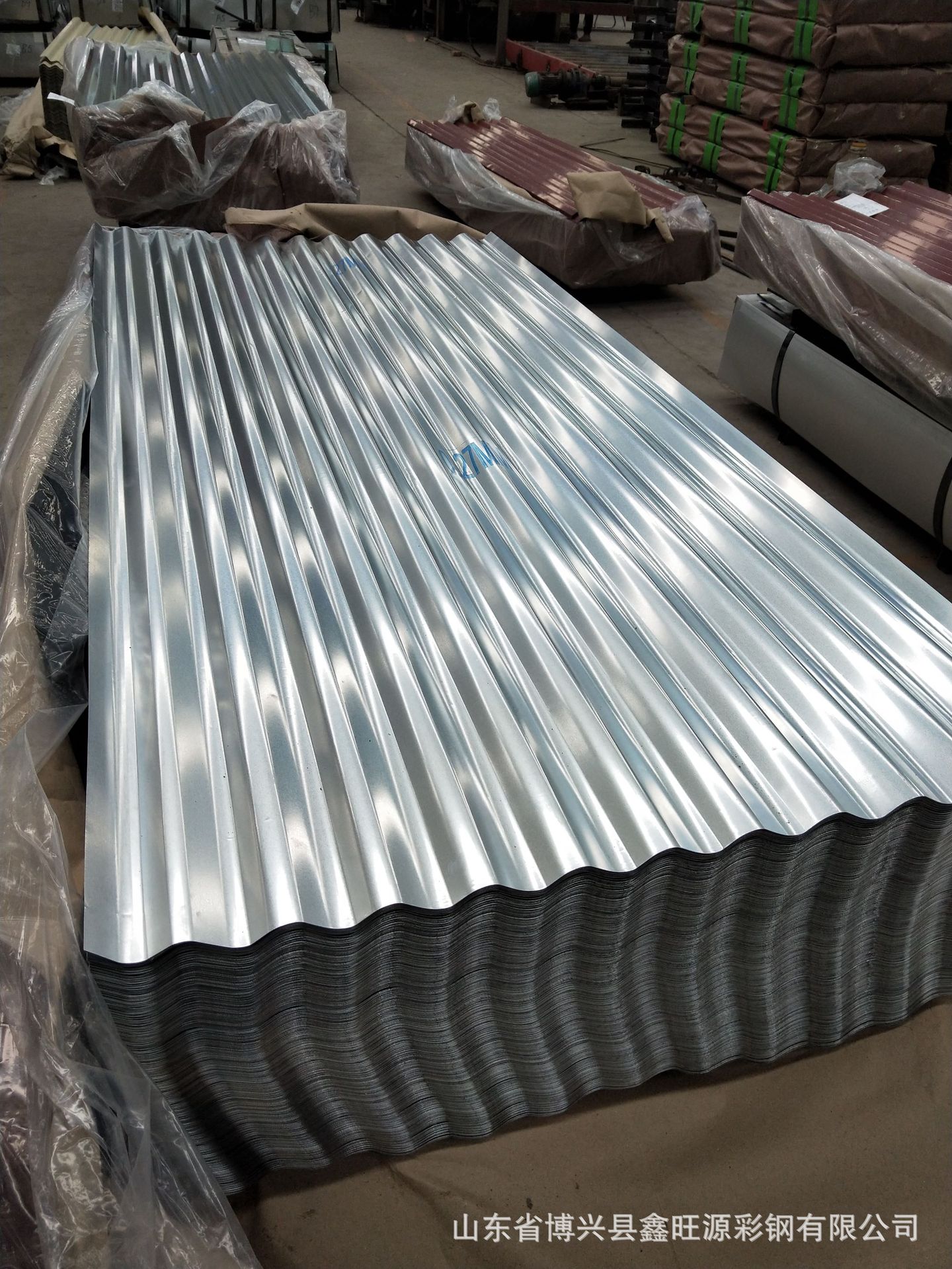 【厂家直销】彩钢瓦压型钢板波浪瓦 量大优惠