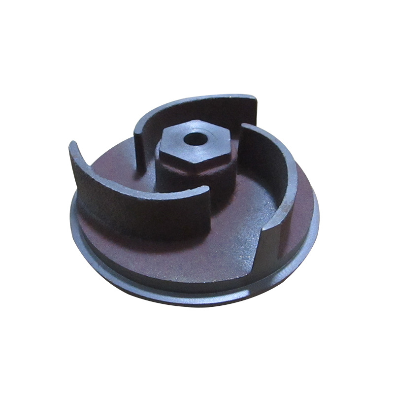 汽油机自吸泵配件4寸抽水泵叶轮柴油机抽水机铝水泵铁轮子水叶轮