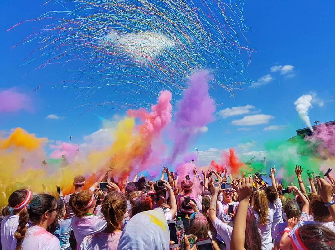 pvc透明管彩烟 玉米粉礼炮 彩跑粉无污染 多色手持式礼炮定制