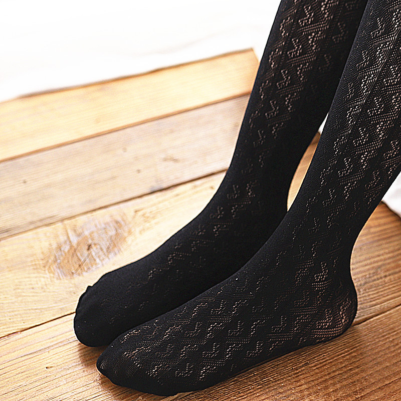2020夏新款儿童女童网眼镂空连裤袜防蚊丝袜超薄透气一体打底裤袜