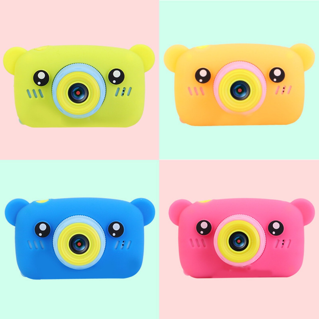 New X9s Children's Camera Cartoon Taking Picture Video Digital Camera X9s Dual Lens Video Children's Camera