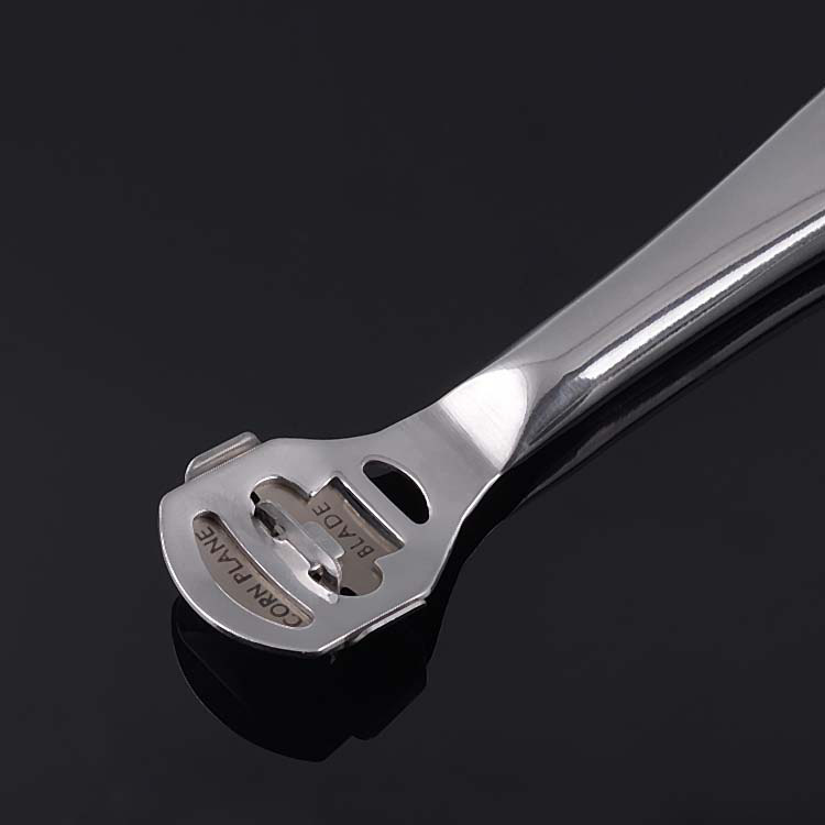 批发全不锈钢脚板锉 脚刨刀 修脚刀片 刨脚刀 去死皮老茧工具