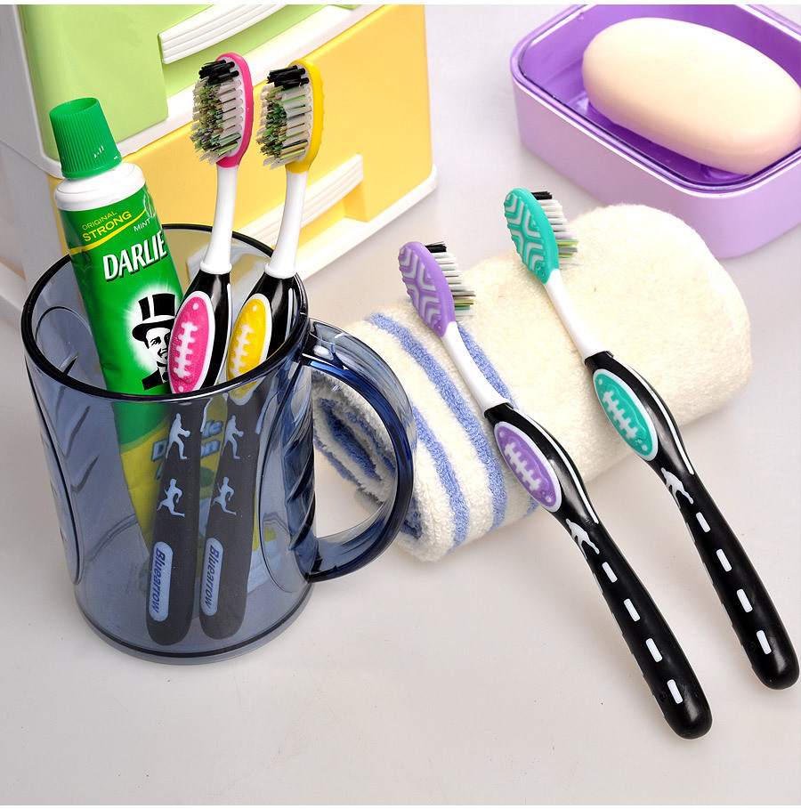 牙刷批发 蓝箭牙刷926 成人中毛 卫浴洗漱用具(30支/庄)家庭装