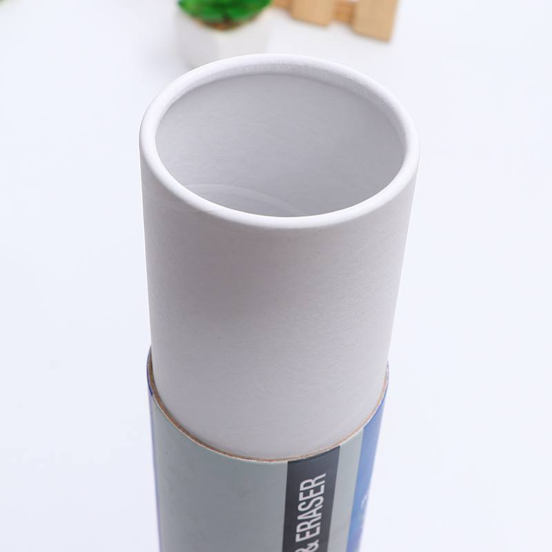 厂家彩印香水纸筒包装定做烫金uv纸管精油护肤品纸罐圆筒定制logo