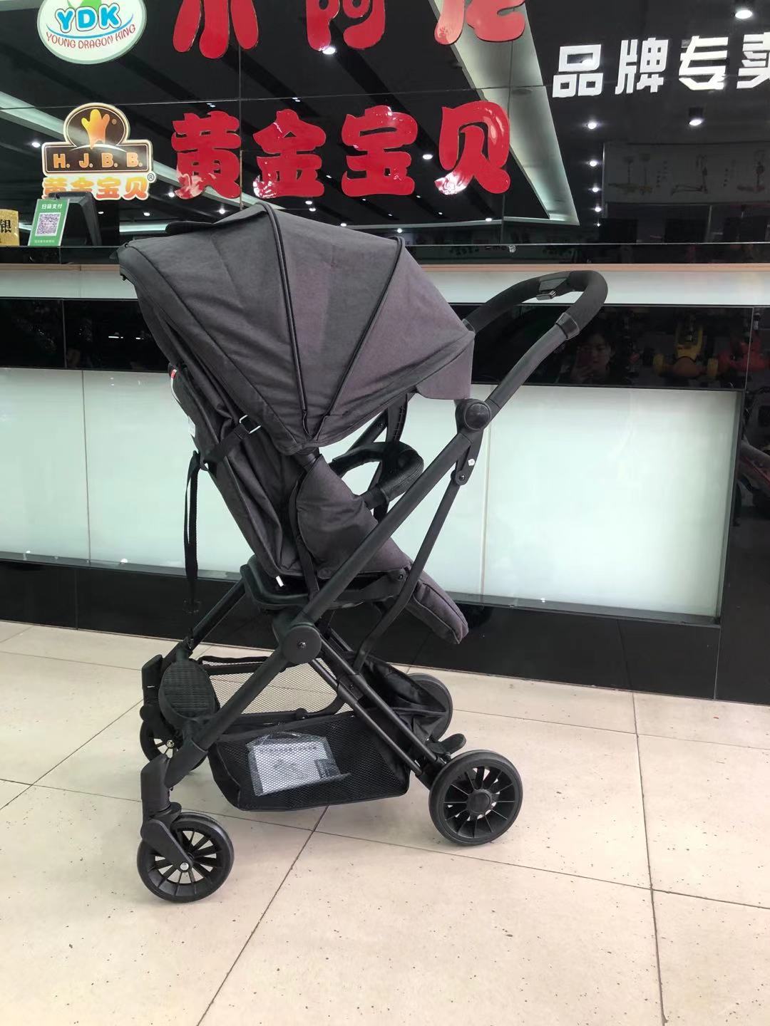 婴儿推车双向高景观可坐可躺轻便折叠婴儿车宝宝手推车