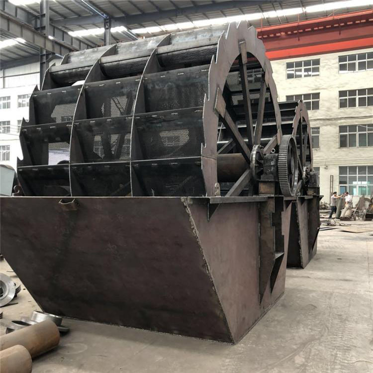 矿山用水轮洗沙机 大小型轮斗式洗产线 砂石泥浆洗沙分离器