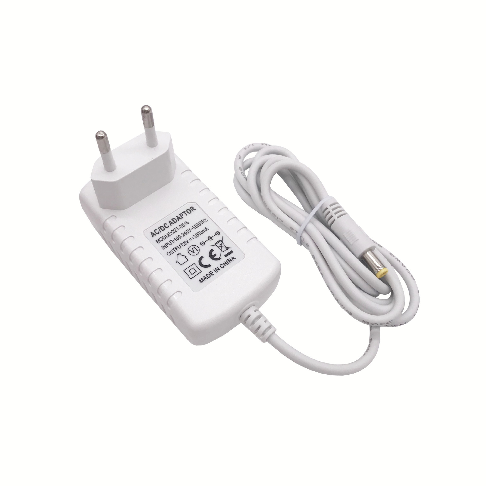 5v2a白色欧规电源适配器led灯条 pos机 机顶盒 安防开关电源